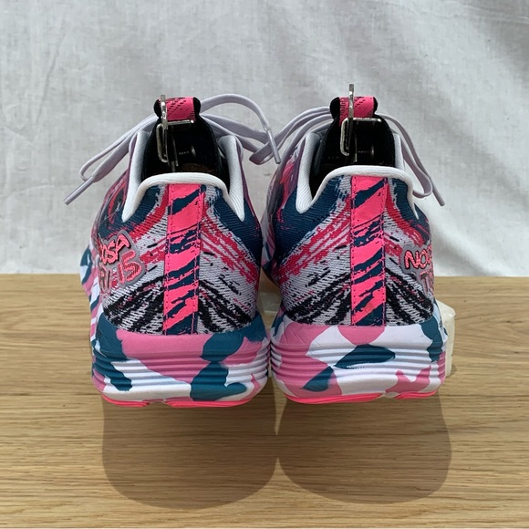 Asics Noosa TRI 15 Restful Teal/Hot Pink Running Shoes Women’s Size 8 - Picture 4 of 10